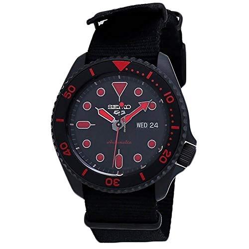 腕時計 セイコー メンズ SRPD83 SEIKO SRPD83 5 Sports Men's Watch Black 42.5mm Stainless Steel