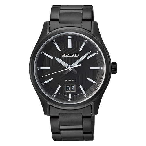 腕時計 セイコー メンズ SUR515 SEIKO male watches Essentials BIF Quartz Black Dial