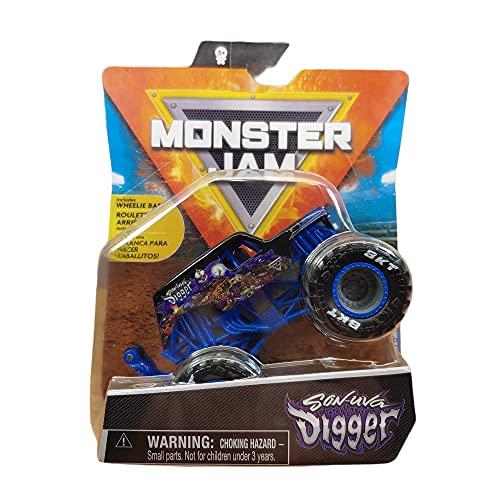 モンスタージャム モンスタートラック ミニカー Monster Jam, Official Son-Uva Digger Monster