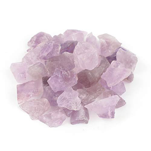 アクアリウム 水槽 置物 Shiny Stone Raw Rough Crystal Quartz Rock Gravel Raw Stone for Aromatherapy O