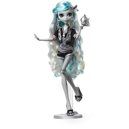 モンスターハイ　モンスターハイドール　リールドラマドール　クレオデナイル　白黒 モンスターハイ モンスターハイドール リールドラマドール