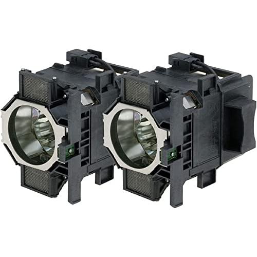 プロジェクターランプ ホームシアター テレビ WOWSAI Twin-Pack V13H010L73 Replacement Lamp in