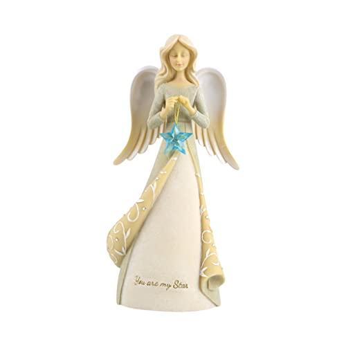 エネスコ Enesco 置物 インテリア 6011709 Enesco Foundations Expressions You are My Star Angel Figuri