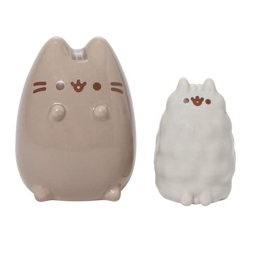 エネスコ Enesco 置物 インテリア 6010803 Enesco Department 56 Pusheen & Stormy， Figurine， 6-inch Hei