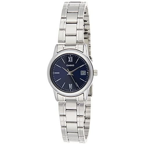 腕時計 カシオ レディース LTP-V002D-2B3UDF Casio LTP-V002D-2B3 Women's Standard Stainless Steel Blue