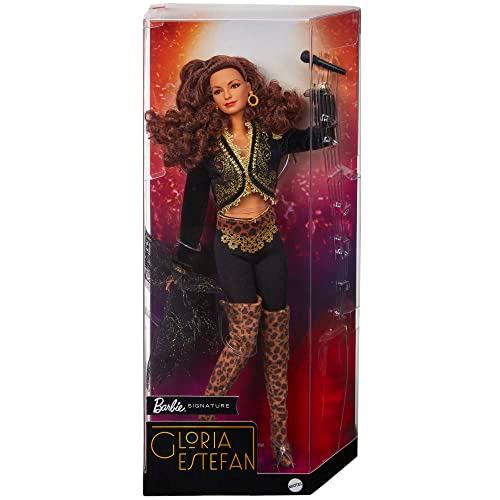 Barbie - バービー バービーあやつり人形 HCB85 Signature Gloria Estefan Doll インチ Gold and Black Fashion and Acces 着せかえ人形、抱き人形-人形
