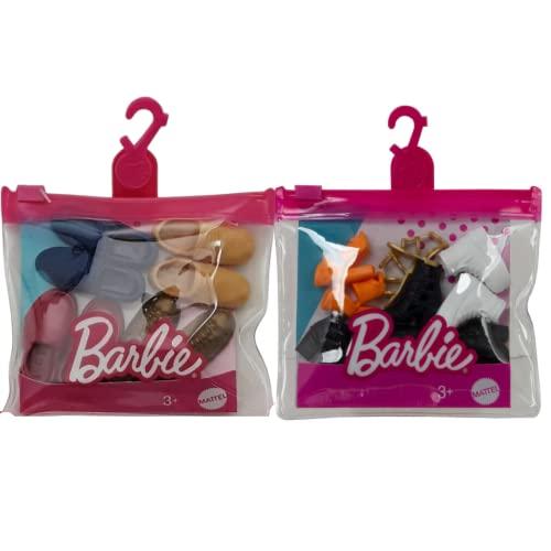 バービー バービー人形 887961352191 Barbie & Ken Shoe Accessory Packs Bundle ? 9 Total Pairs of Dol