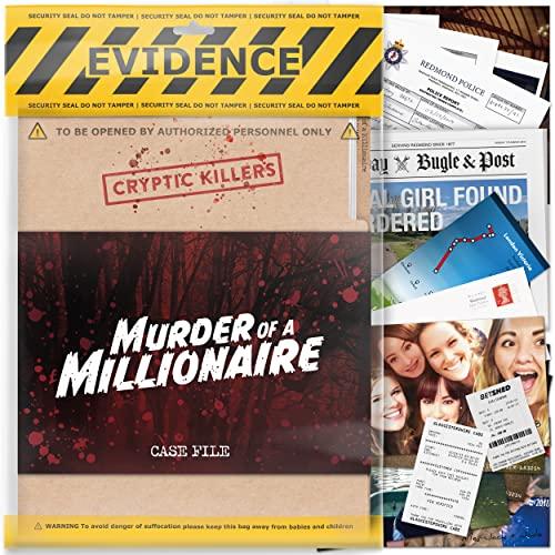 ボードゲーム 英語 アメリカ CKUKMOAM Cryptic Killers Unsolved Murder Mystery Game - Cold Case File