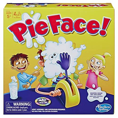 ボードゲーム 英語 アメリカ E7638 Hasbro Gaming Pie Face Game | Whipped Cream Family Board Game for