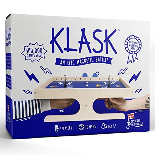 ボードゲーム 英語 アメリカ KLASK2 KLASK: The Magnetic Award-Winning Party Game of Skill - for Kids