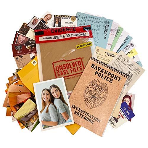 ボードゲーム 英語 アメリカ Unsolved Case Files | Gardner, Avery - Active Murder Mystery Case - Can
