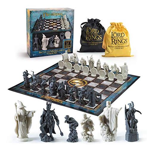 ボードゲーム 英語 アメリカ NN2174 The Noble Collection The Lord of The Rings - Chess Set: Battle f｜maniacs-shop