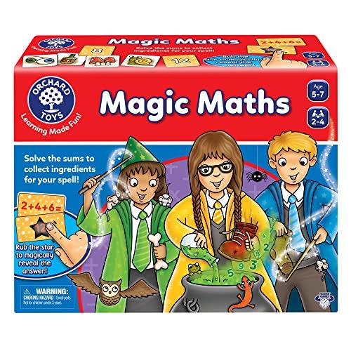 ボードゲーム 英語 アメリカ 91033 Orchard Toys Moose Games Magic Maths Game. an exciting and spellb
