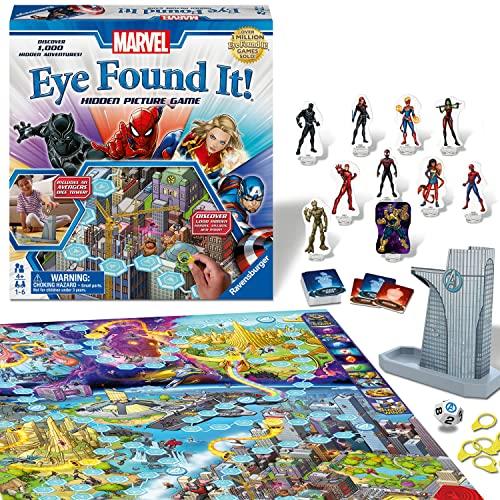 ボードゲーム 英語 アメリカ 60001928 Ravensburger Marvel Eye Found It! Board Game - Engaging Puzzle
