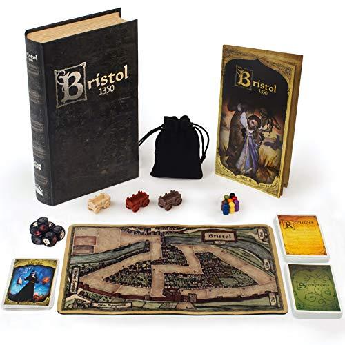 ボードゲーム 英語 アメリカ BI123217 Bristol 1350 Board Game of Strategy, Deceit, and Luck for 1-9