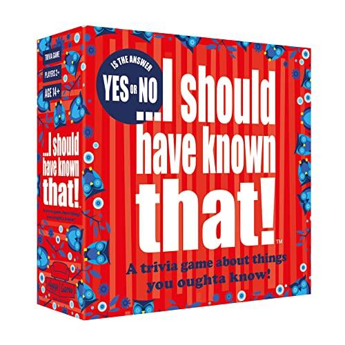 ボードゲーム 英語 アメリカ 21224 I Should Have Known That Trivia Game Yes or No Edition ? A Triv