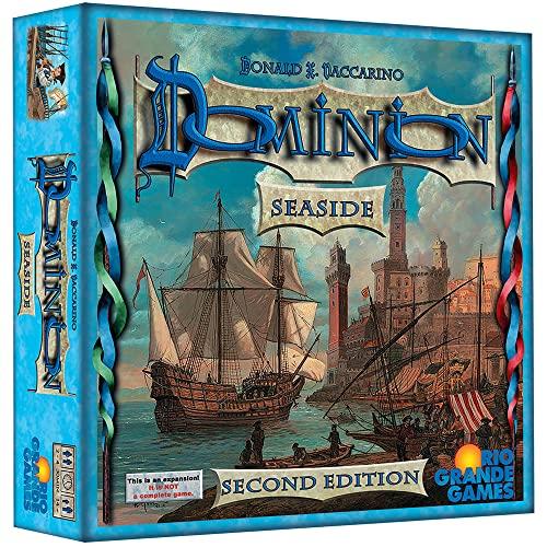 ゲーム盤力くらべ 英語 亜米利加 RIO621 Rio Grande Games: Seaside Second Edition- Strategy Board Game, R ゲーム-ゲーム、おもちゃ