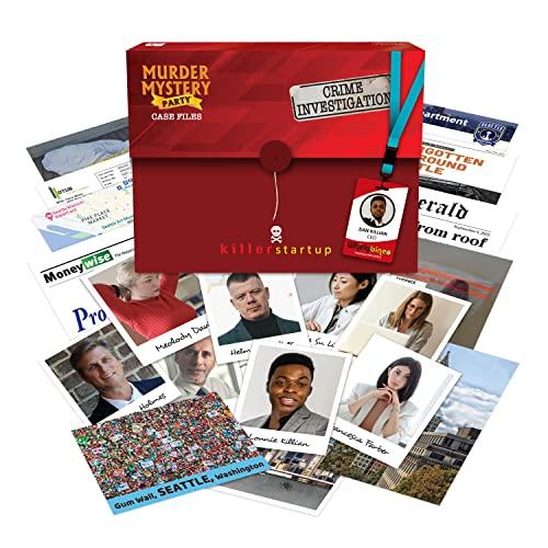 ボードゲーム 英語 アメリカ 33287 Murder Mystery Party Case Files: Killer Startup for 1 or More Pla