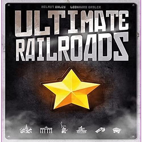 ボードゲーム 英語 アメリカ ZMGZH008 Z-Man Games Ultimate Railroads Board Game | Worker Placement S
