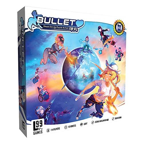 ボードゲーム 英語 アメリカ L99-BLT01 Level 99 games Bullet Heart Board Game | Fast-Paced Shoot Em｜maniacs-shop