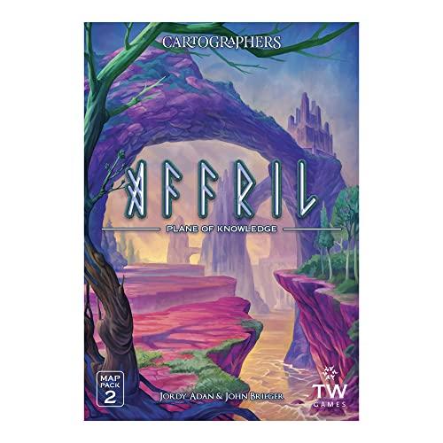 ゲーム盤力くらべ 英語 亜米利加 TWK4063 Cartographers: Map Pack 2, Affril | Expansion for The Award-Win ゲーム、おもちゃ-ゲーム