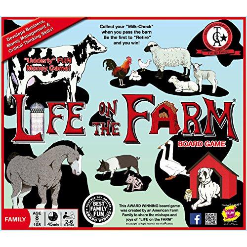 ボードゲーム 英語 アメリカ 4099449 Life on The Farm Board Game