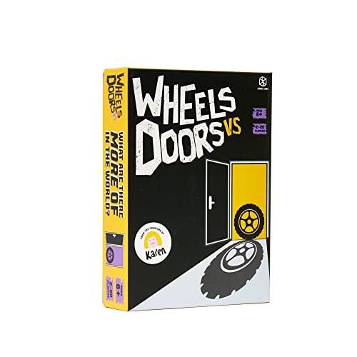 ボードゲーム 英語 アメリカ FMGWVD01 Wheels vs Doors Party Game - Hilarious Game Based on Social Me