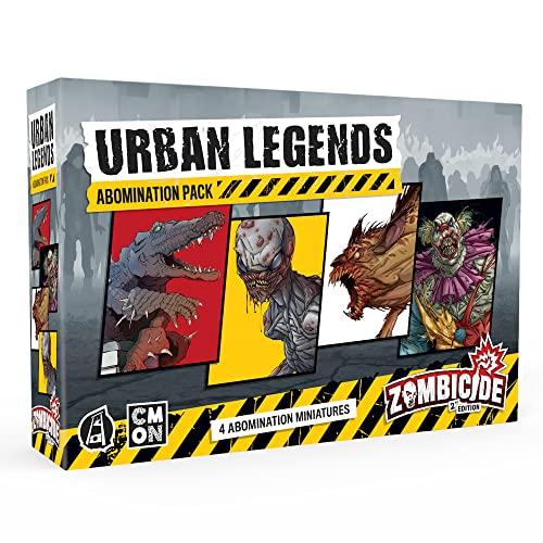ボードゲーム 英語 アメリカ ZCD004 Zombicide 2nd Edition Urban Legends ABOMINATIONS Pack - Face You