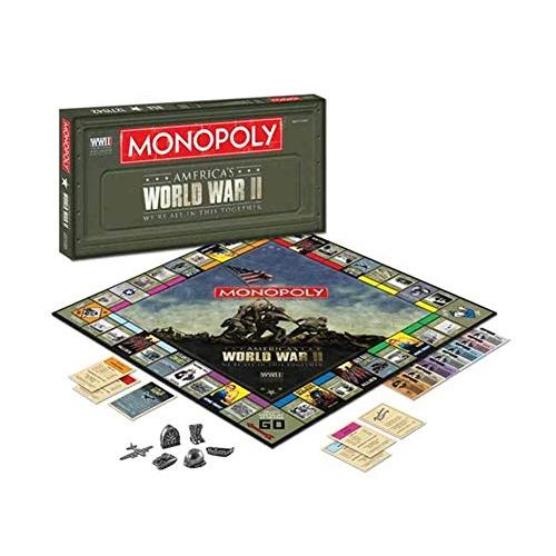 ボードゲーム 英語 アメリカ LYSB00A03SZM2-TOYS Monopoly World War II - We Are All In This Together