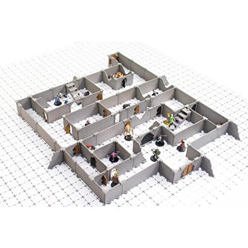 ボードゲーム 英語 アメリカ MDS-02 Dirt Cheap Dungeons Modular Dungeon System - Rogue Set TT RPG Te｜maniacs-shop