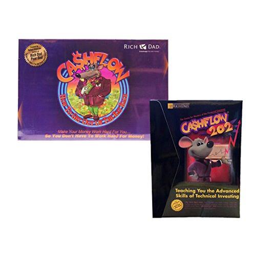 ボードゲーム 英語 アメリカ Rich Dad Cashflow 101 and 202 Board