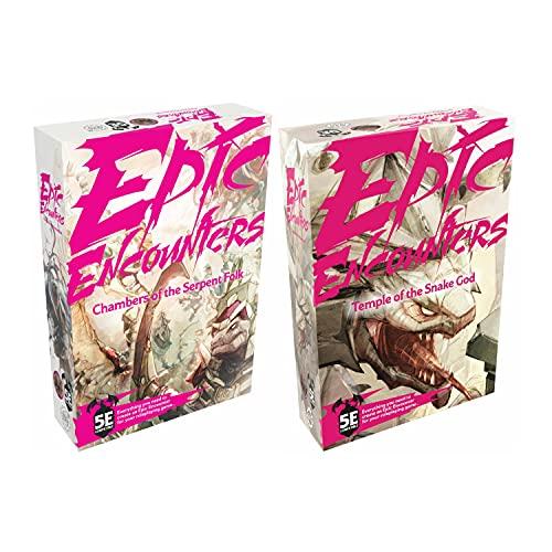 ボードゲーム 英語 アメリカ SFEE-008 Steam Forged Games Epic Encounters Temple of The Snake God and