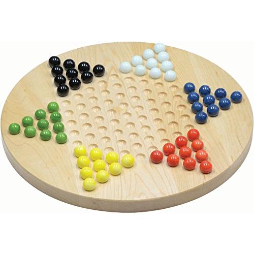 ボードゲーム 英語 アメリカ Maple Chinese Checkers - Made in USA 