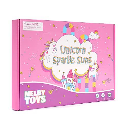 ボードゲーム 英語 アメリカ Melby Toys Unicorn Sparkle Sums I Kindergarten Math Games for Kids Ages