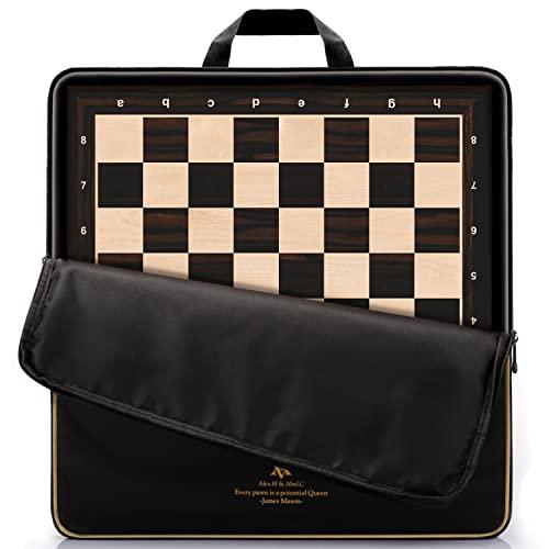 ボードゲーム 英語 アメリカ 1208.4800.02 A\u0026A 18.875\" Professional Wooden Tournament Chess Board/Afr