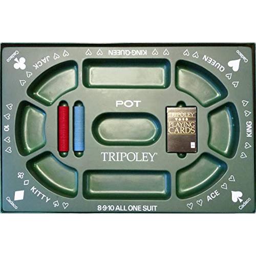ボードゲーム 英語 アメリカ No. 300 TRIPOLEY: The Original Game of Hearts, Poker and Michigan Rummy