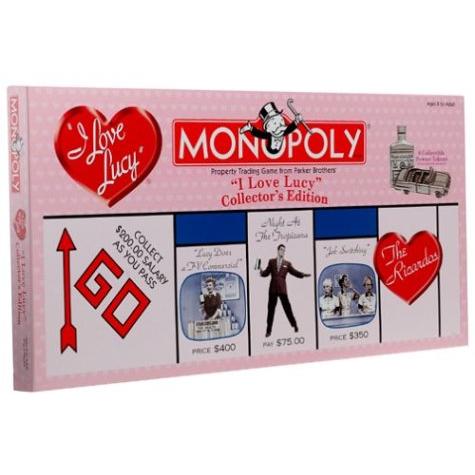 ボードゲーム 英語 アメリカ I Love Lucy 50th Anniversary Collector's Edition Monopoly Board Game