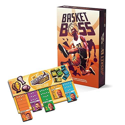 ゲーム盤力くらべ 英語 亜米利加 GME-BB Basketboss - Strategy - Auction Board Game - Sports Board Game - ゲーム、おもちゃ-ボードゲーム-ゲーム