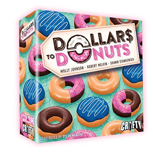 ボードゲーム 英語 アメリカ Dollars to Donuts Board Game | 30-45 Minute | 1-4 Players