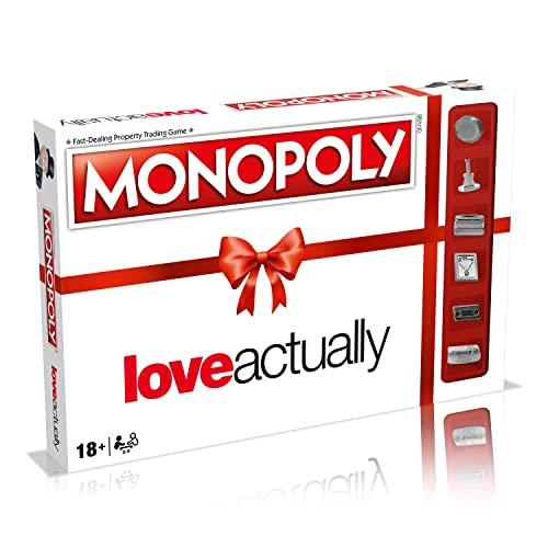 ボードゲーム 英語 アメリカ WM01884-EN1-6 Monopoly Love Actually Board Game