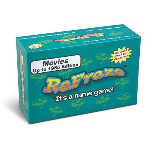 ボードゲーム 英語 アメリカ 5510012 Talicor Re-Fraze Movie Edition up to 1985