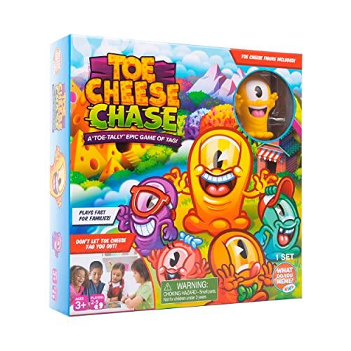 ボードゲーム 英語 アメリカ TOE449 Toe Cheese Chase - The Silly Board Game for Family Game Night