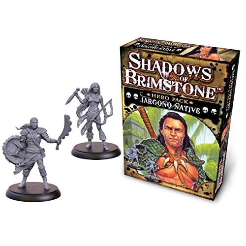 ボードゲーム 英語 アメリカ 219979 Shadows of Brimstone Jargono Native Hero Pack