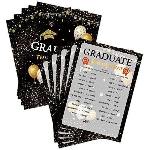 ゲーム盤力くらべ 英語 亜米利加 1 Graduation Party Games - This Or That Game Cards for The Graduate - G ゲーム、おもちゃ-ゲーム-ボードゲーム