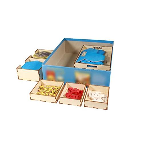 ボードゲーム 英語 アメリカ ORG165 The Broken Token Game Organizer Compatible with Catan: Seafarers