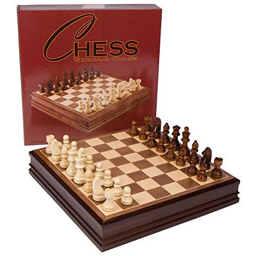 ボードゲーム 英語 アメリカ Catherine 0001 Catherine Chess Inlaid Wood Board Game with Wooden Piece