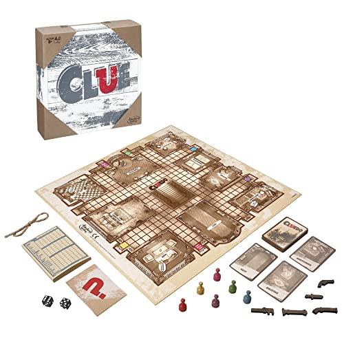 ボードゲーム 英語 アメリカ E2482802 Clue Game: Rustic Series Edition