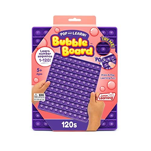 ボードゲーム 英語 アメリカ JL677 Junior Learning 120s Bubble Board, Multicolor (JL677)
