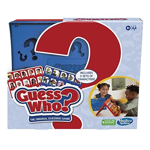 ボードゲーム 英語 アメリカ F6105 Hasbro Gaming Guess Who? Original,Easy to Load Frame,Double-Sided