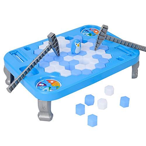 ボードゲーム 英語 アメリカ 10322943 SS Save Penguin On Ice Game, Penguin Trap Ice Break Block Boar